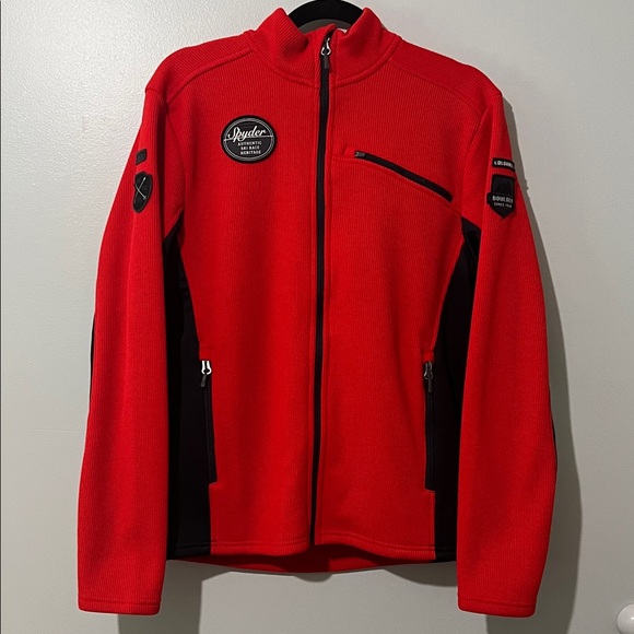 SPYDER BANDIT WENGEN FULL ZIP FLEECE JACKET MEN'S - Picture 1 of 6